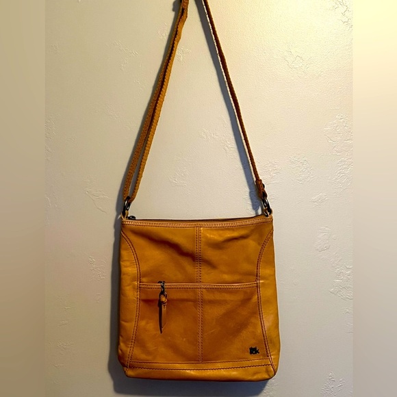 The Sak Handbags - THE SAK Butterscotch Crossbody Leather Bag